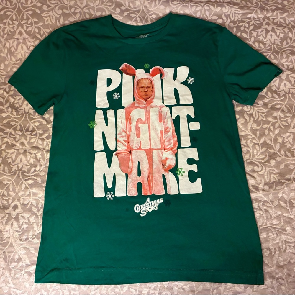 A Christmas Story Green Graphic Tee